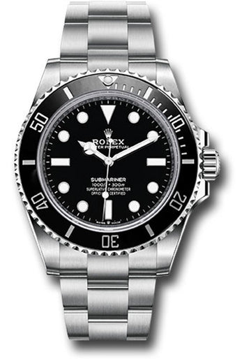 Rolex Submariner Black Dial on Oyster 124060 Complete 2026
