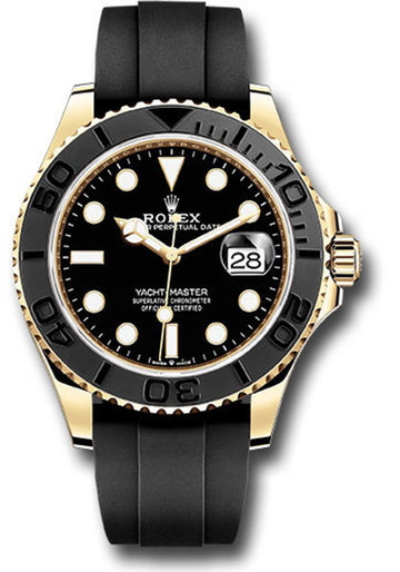 Rolex Yacht-Master Black Dial on Oysterflex 226658 Complete 2025