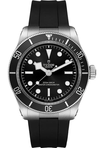 Tudor Black Bay Black Dial on Rubber Strap M7941A1A0NU-0002 Complete 2024