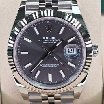 Rolex Datejust Rhodium Dial on Jubilee 126334 Complete 2026