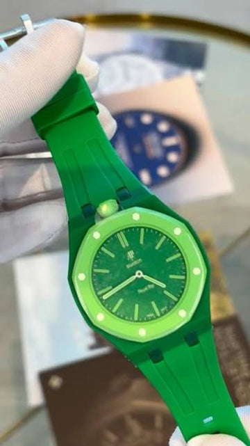 Audemars Piguet X Swatch Royal Pop Green Eight Green Dial on Rubber SSX03G100N Complete 2026
