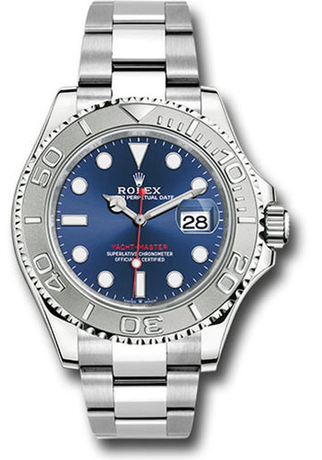 Rolex Yacht Master Blue Dial on Oyster 116622 Complete 2019