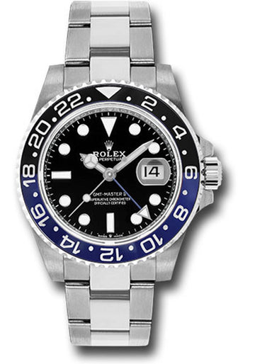 Rolex GMT-Master II Batman Black Dial on Oyster 126710BLNR Complete 2022