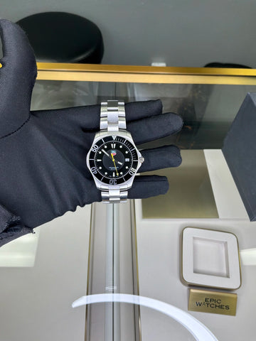 Tag Heuer Aquaracer Professional 200 Black Dial on Wab1110.ba0800