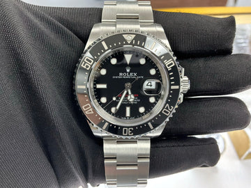 Rolex Sea-Dweller 43 Black Dial on Oyster 126600 Complete 2024