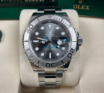 Rolex Yacht-Master Dark Rhodium Dial on Oyster 126622 Complete 2026