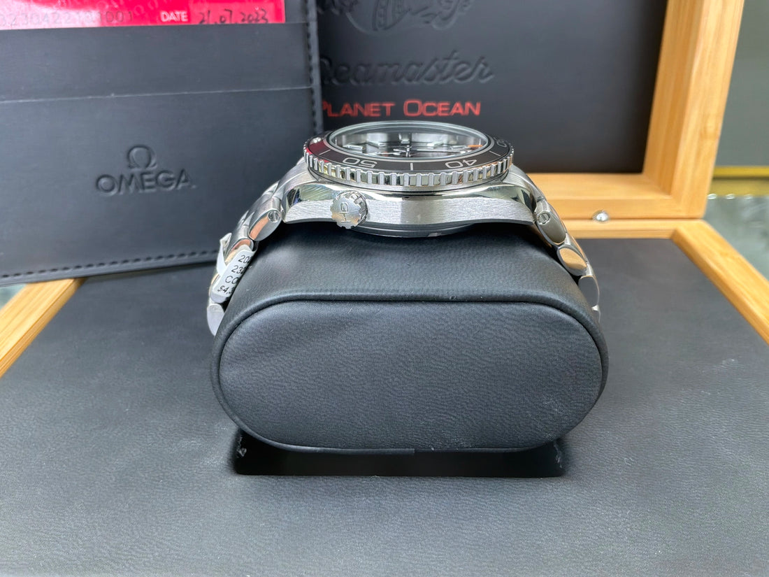 Omega Seamaster Planet Ocean Black Dial on Stainless Steel 232.30.42.21 Complete 2023