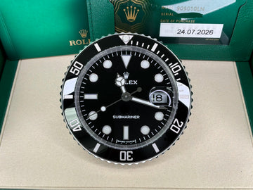 Rolex Submariner Desk Clock with Secular Calendar Black Dial on 909010LN Complete 2026