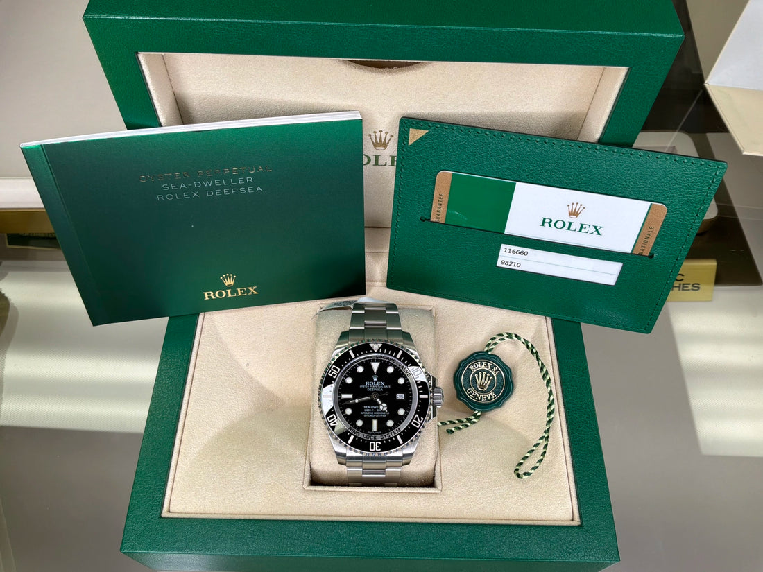 Rolex Sea-Dweller Deepsea Black Dial on Oyster 116660 Complete 2018