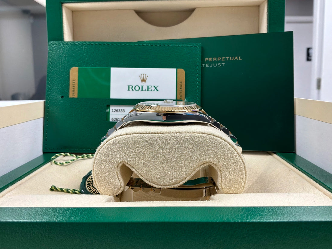 Rolex Datejust 41 Black Index Dial on Jubilee 126333 Complete 2020